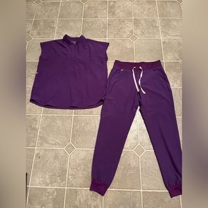 Figs Women's Purple Set Rafaela